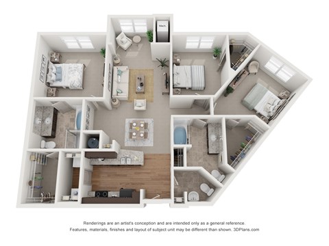 Three bedroom Abernathy